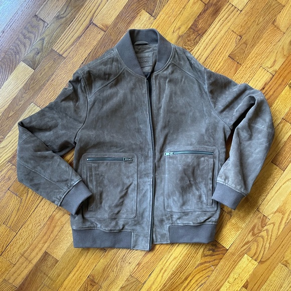 Devred Mens Suede Leather Jacket - Picture 5 of 7